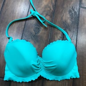 34D Seafoam Green Victoria Bathing Suit Too